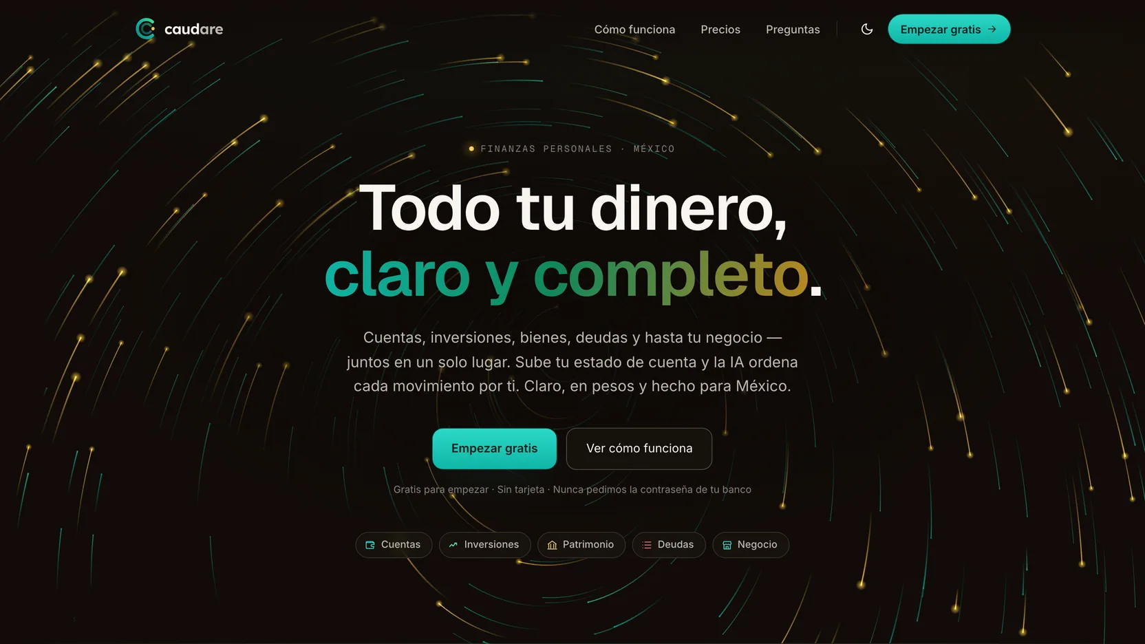 Caudare — Tu caudal, claro.