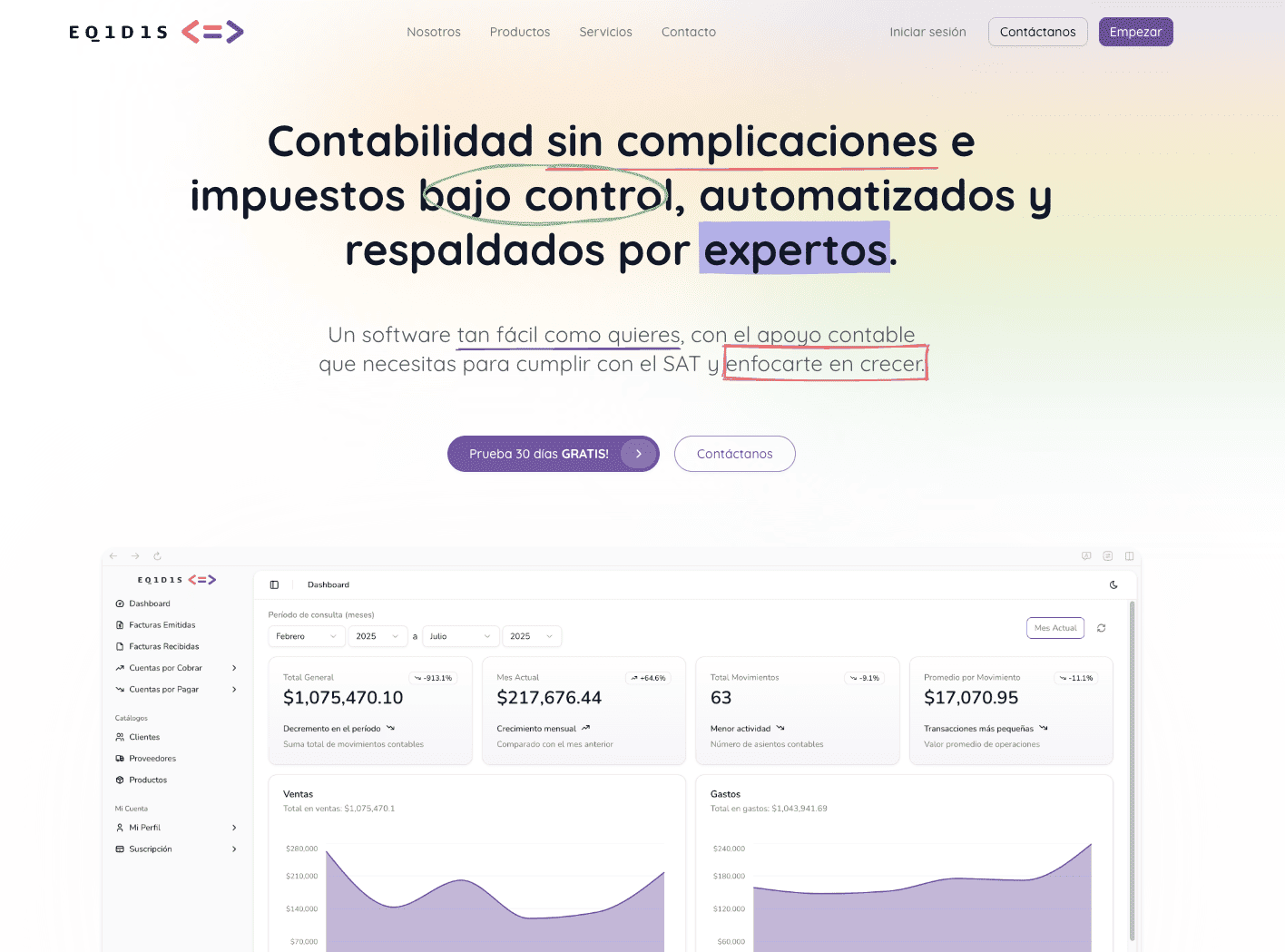 Eqidis project preview
