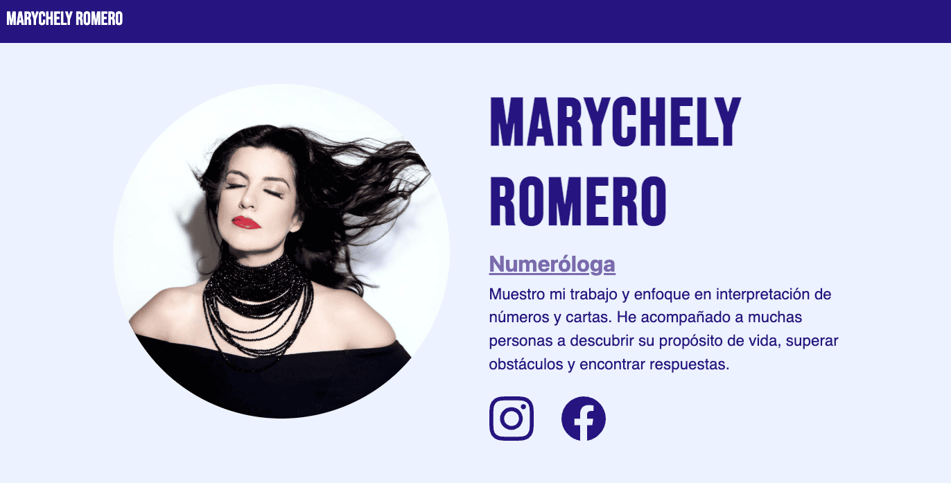 Numeróloga (MaryChely)